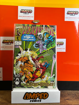 Wolverine 41 Marvel Comics 1991 Featuring Cable Sabretooth