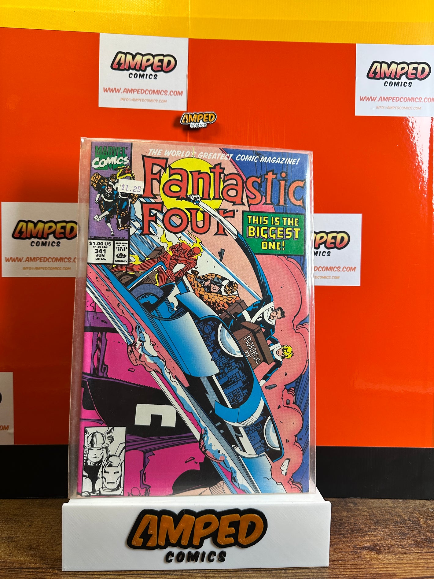 Fantastic Four 341 Marvel Comics June 1990