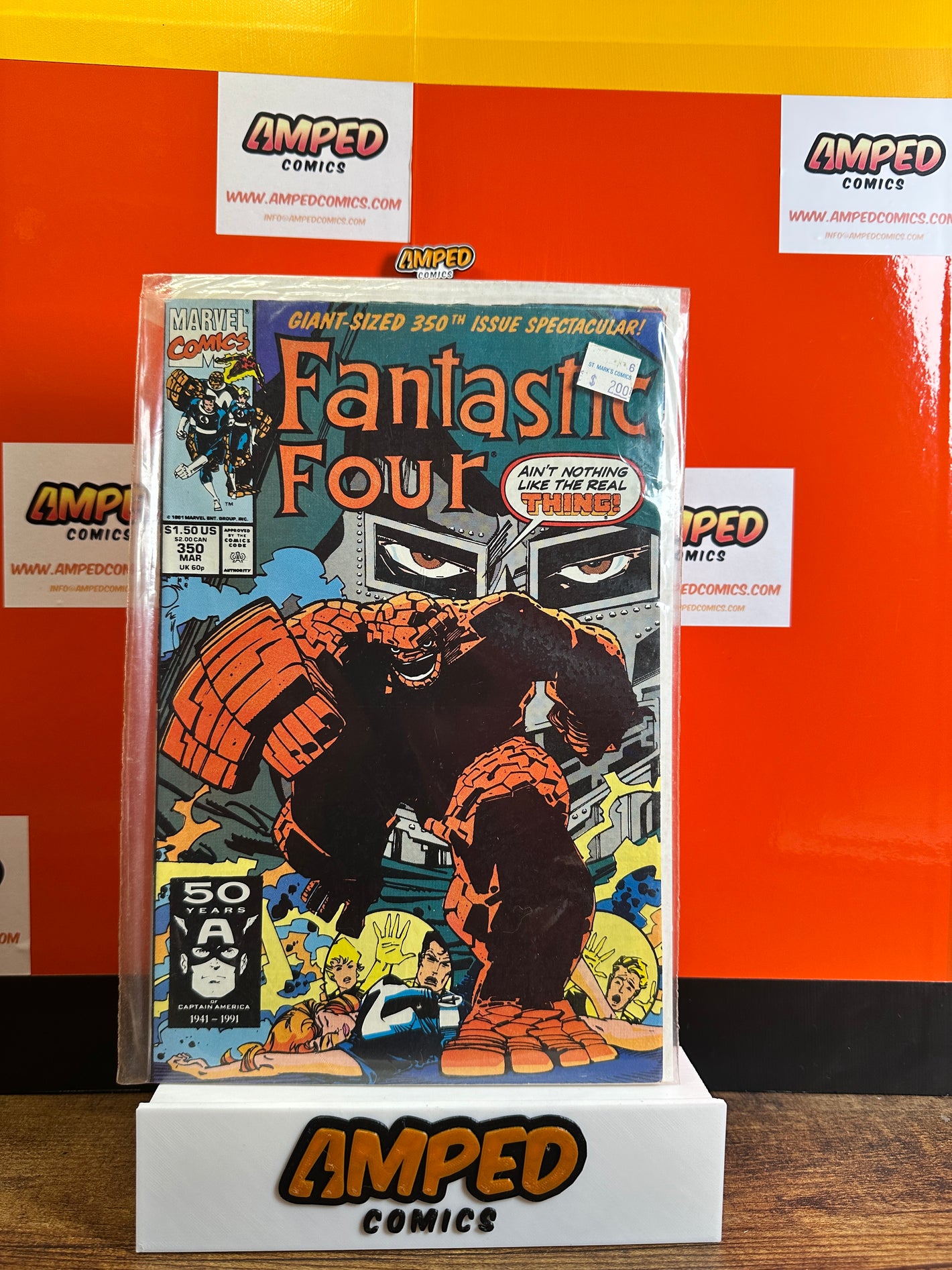 Fantastic Four 350 Marvel Comics March 1991 Giant-Sized Issue