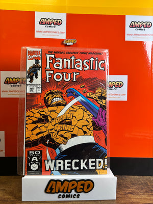 Fantastic Four 353 Marvel Comics 1991 Wrecked Cover