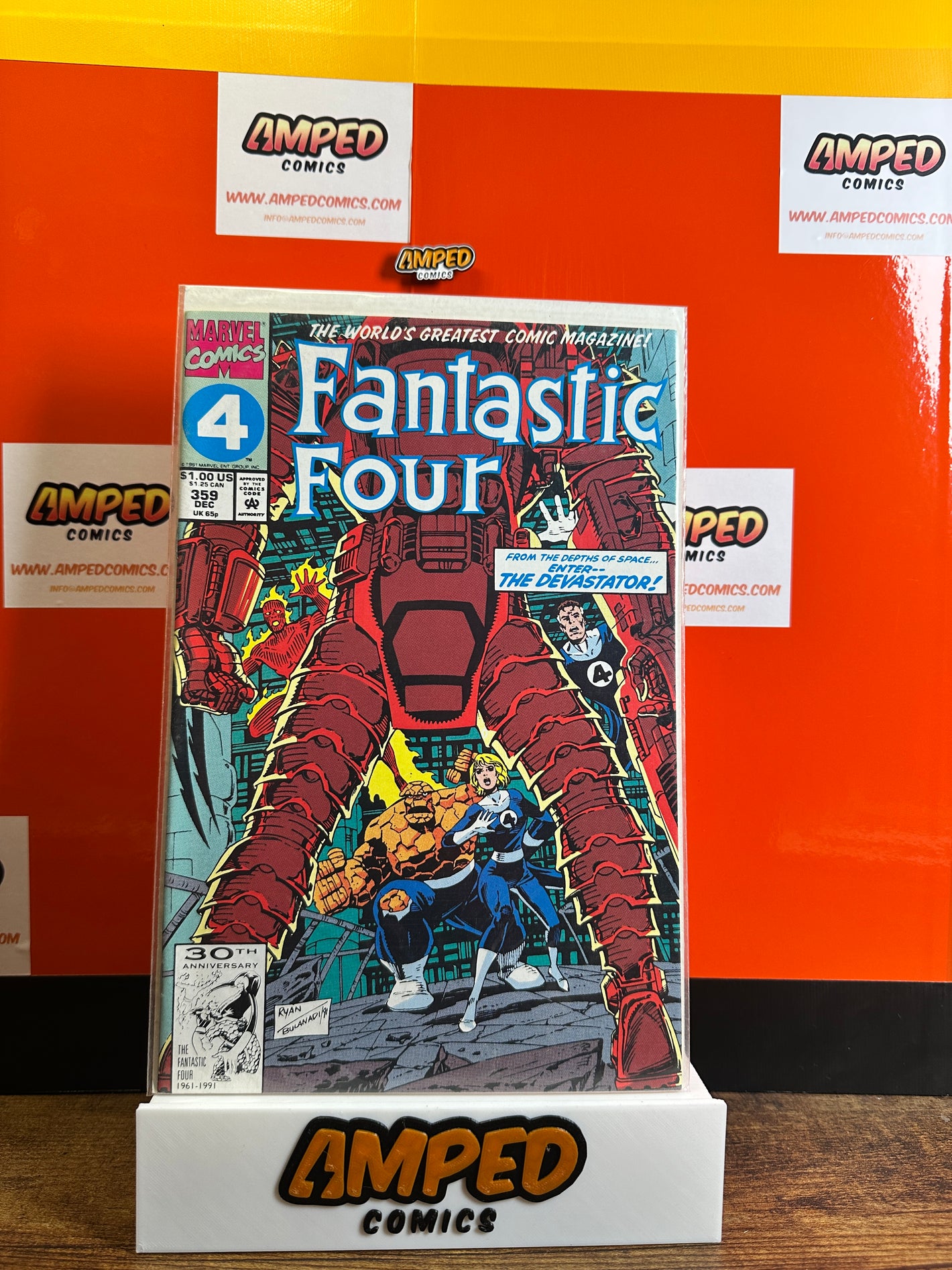Fantastic Four 359 Marvel Comics 1991 The Devastator Appearance