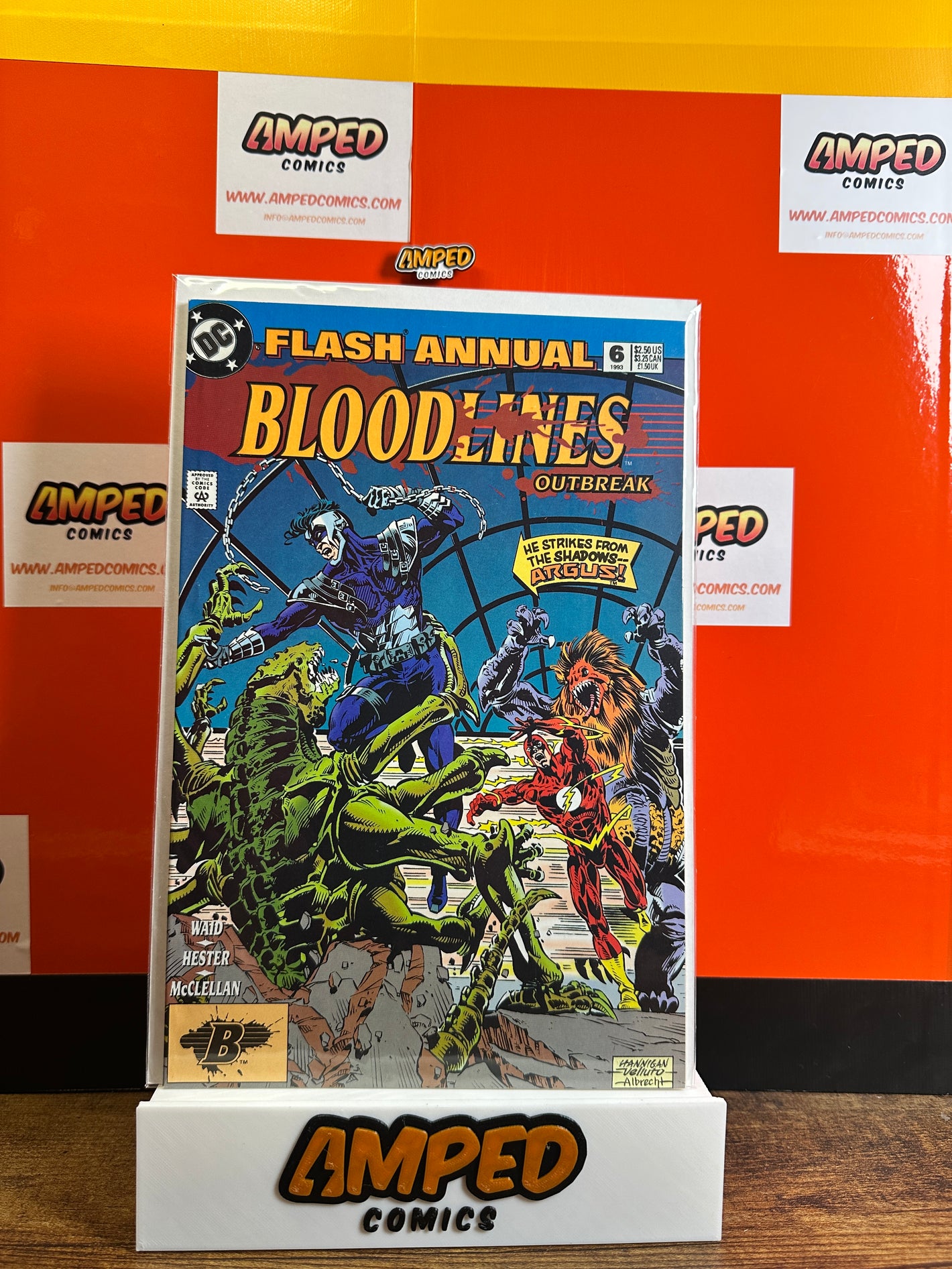 Flash Annual 6 Bloodlines Outbreak DC Comics 1993