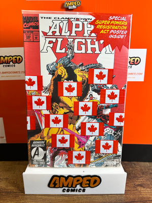 Alpha Flight 120 Marvel Comics May 1993 Special Poster Inside