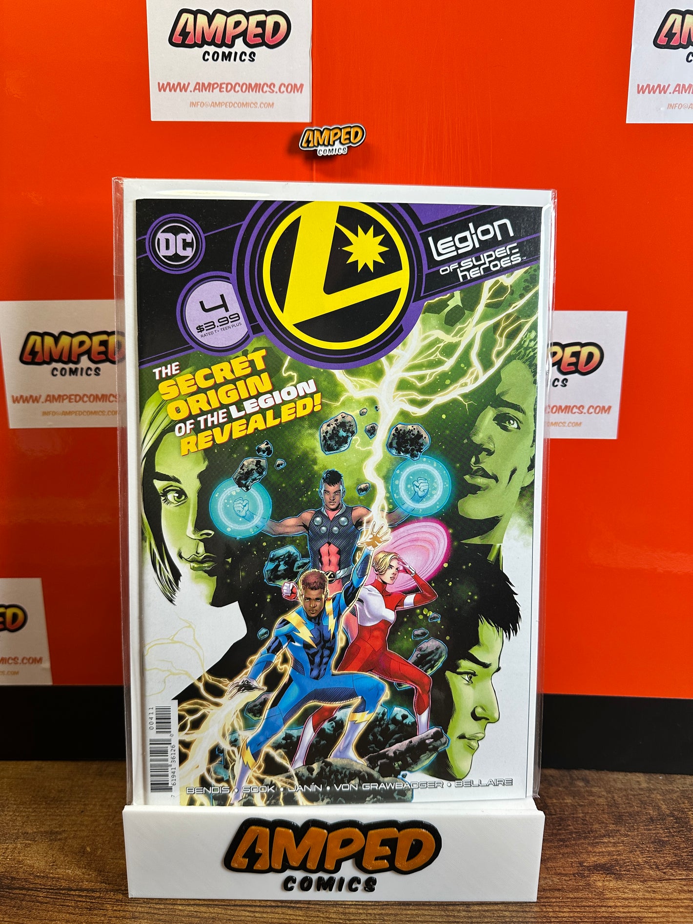 Legion of Super-Heroes 4 DC Comics 2020 Secret Origin Revealed