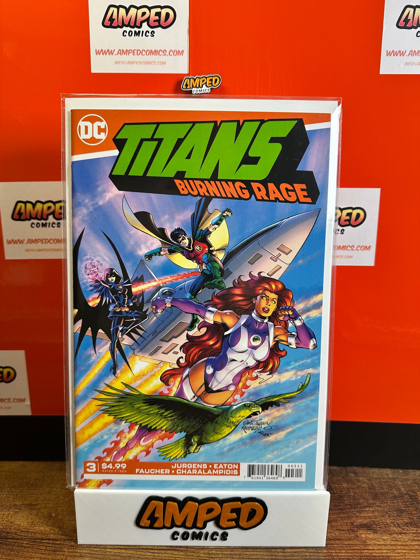 Titans Burning Rage 3 DC Comics 2019 Jurgens Eaton