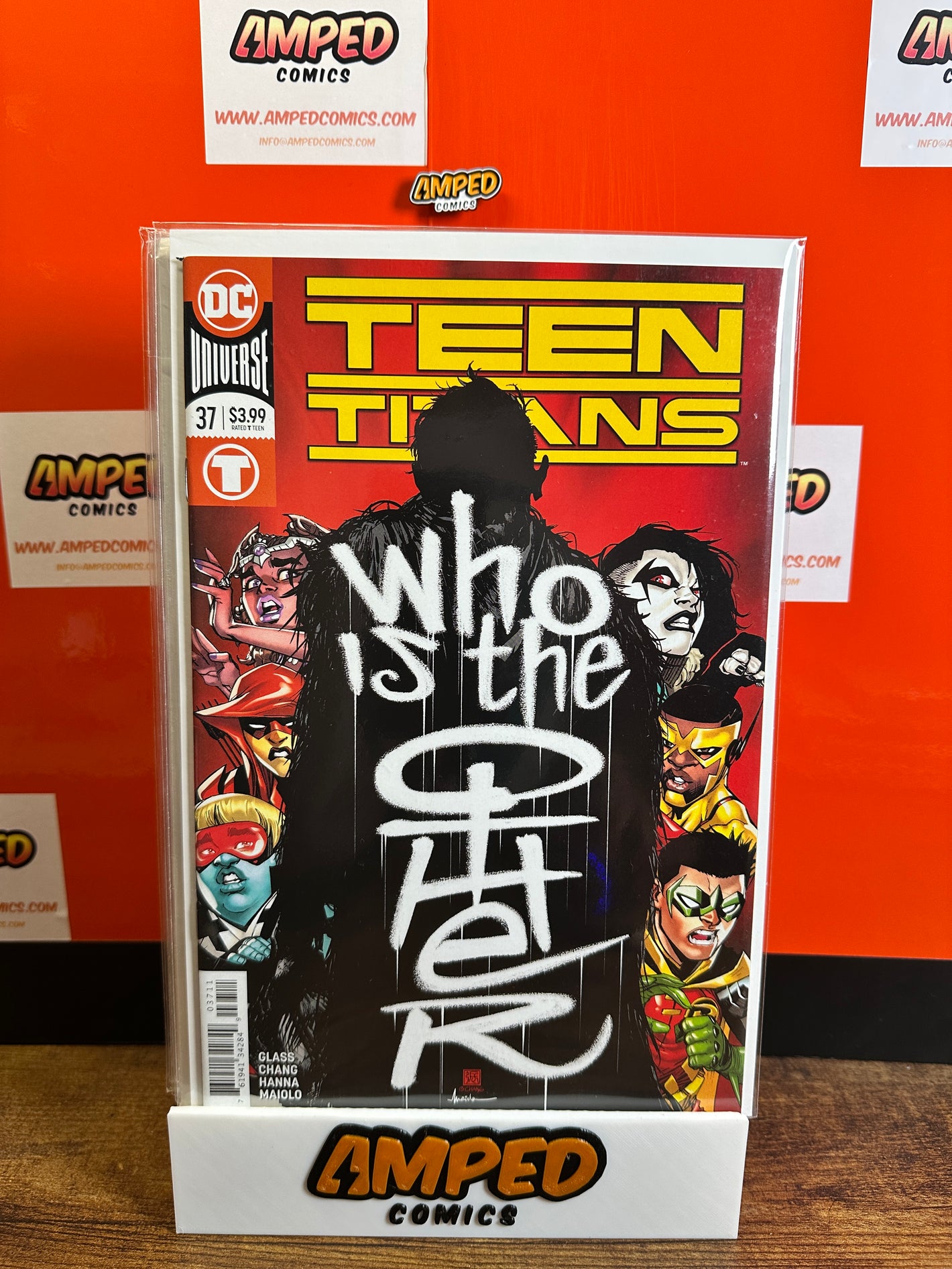 Teen Titans 37 DC Comics 2019 Who Is The Other Cover