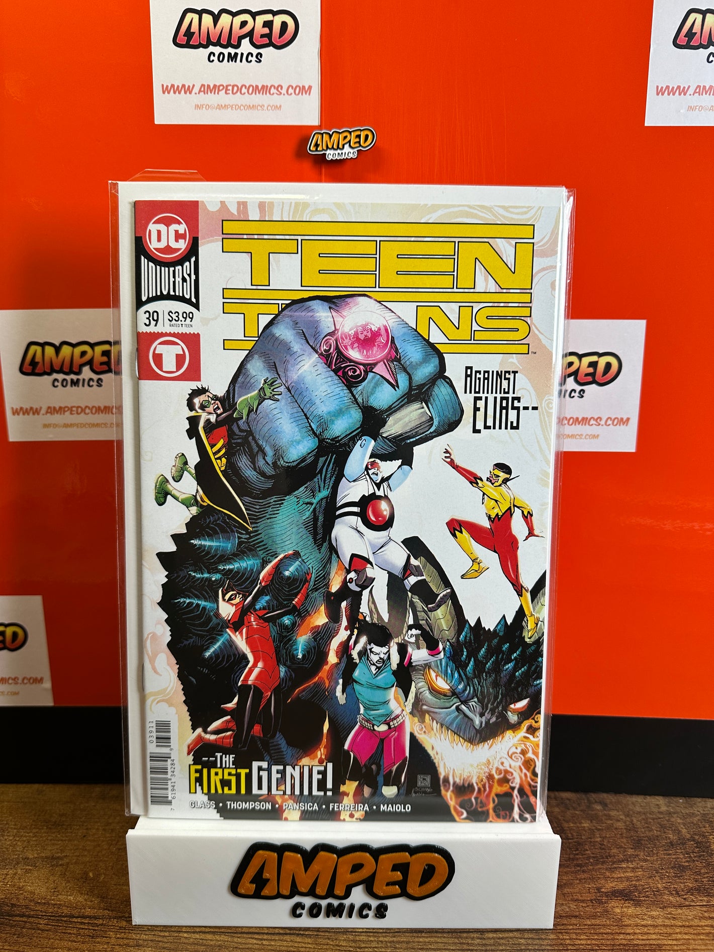 Teen Titans 39 DC Comics 2020 The First Genie Against Elias