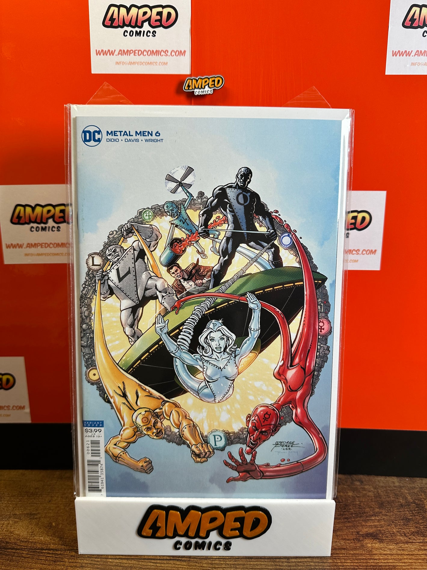 Metal Men 6 DC 2020 🔑1st appearance of Tina Magnus🔑