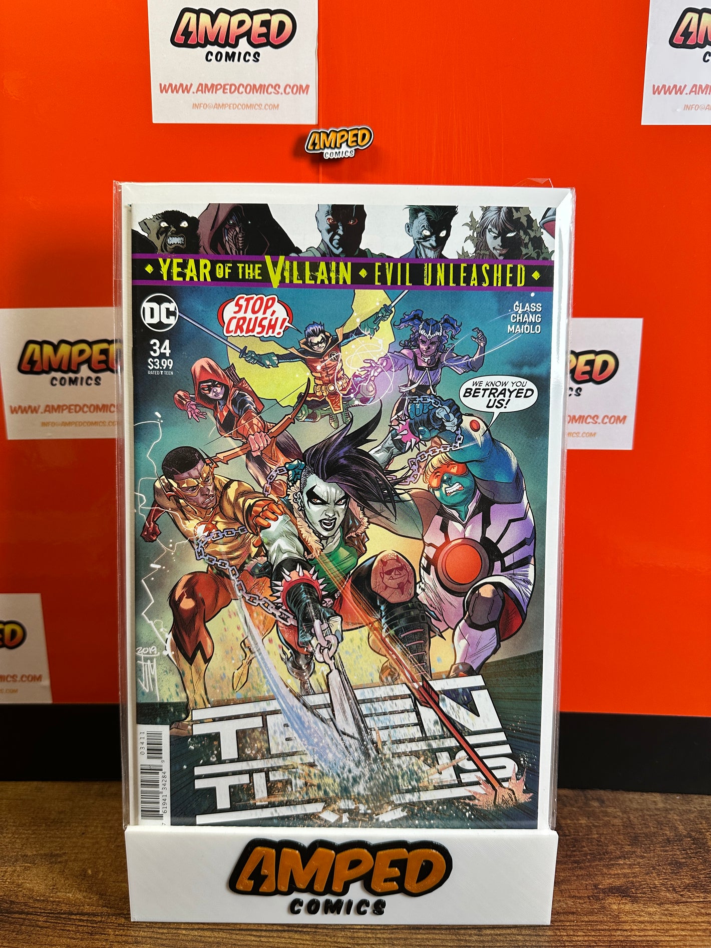 TEEN TITANS #34 DC Year of the Villain Evil Unleashed (2019)