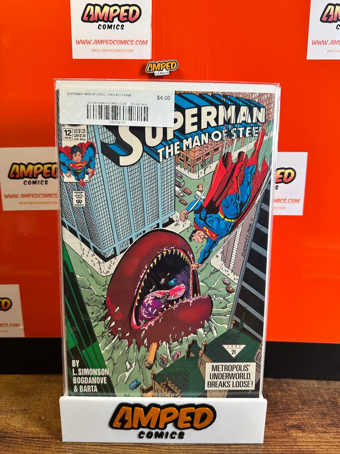 Superman The Man of Steel 12 (1992) DC Comics