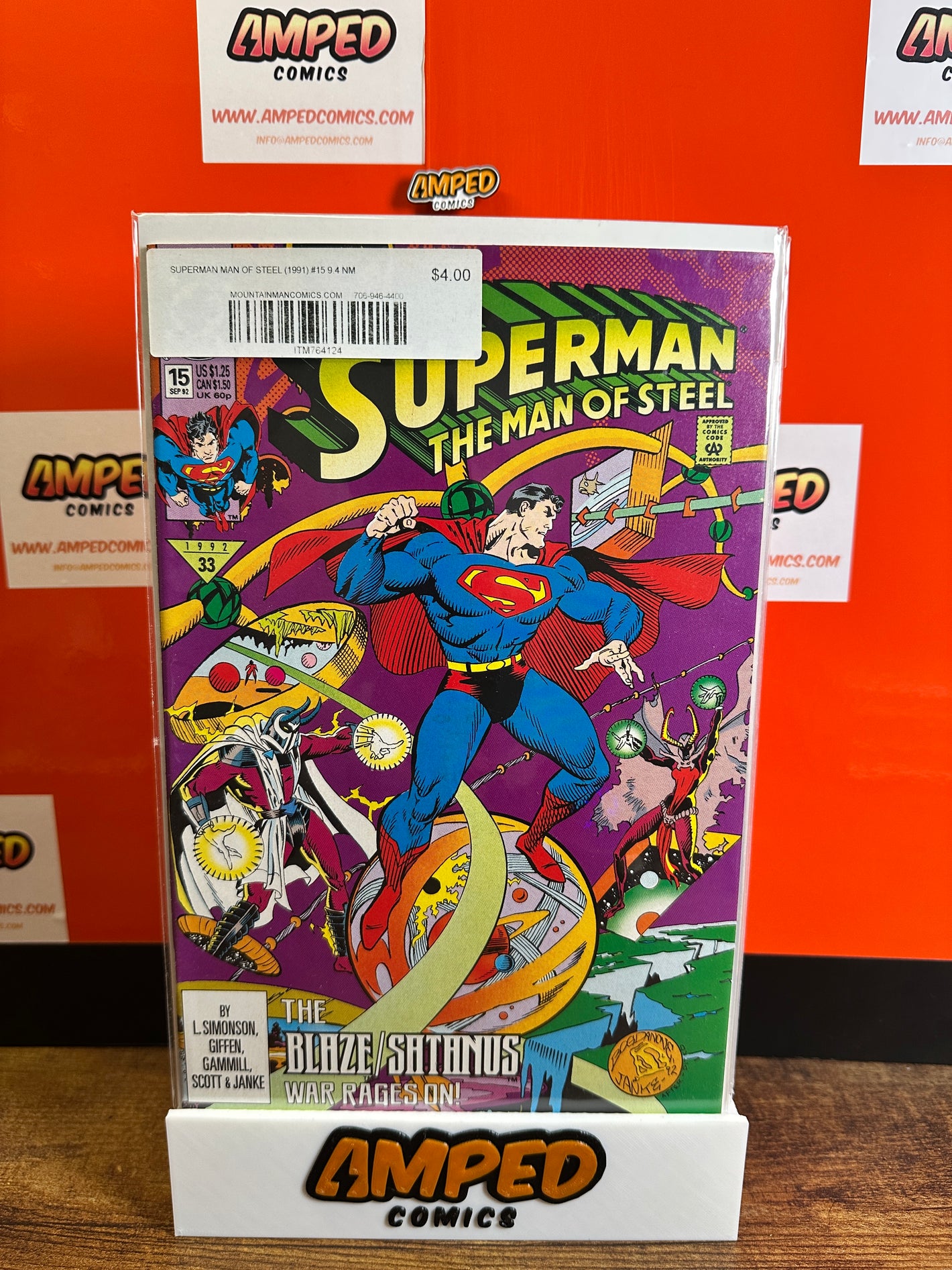 Superman The Man of Steel 15 (1992) DC Comics