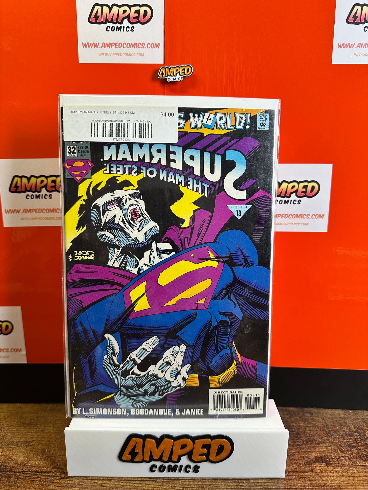 Superman The Man of Steel 32 (1992) DC Comics