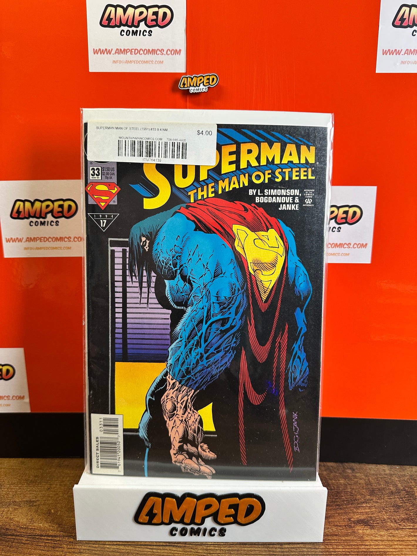 Superman The Man of Steel 33 (1994) DC Comics