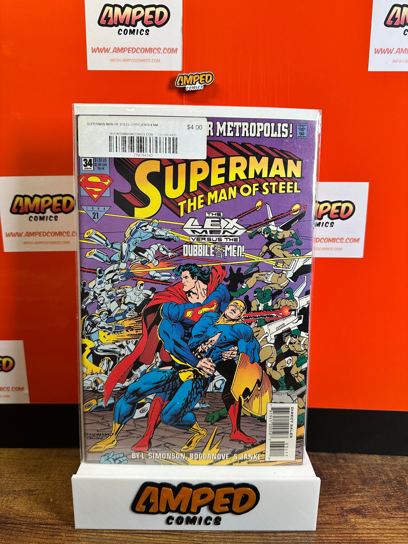 Superman The Man of Steel 34 (1994) DC Comics