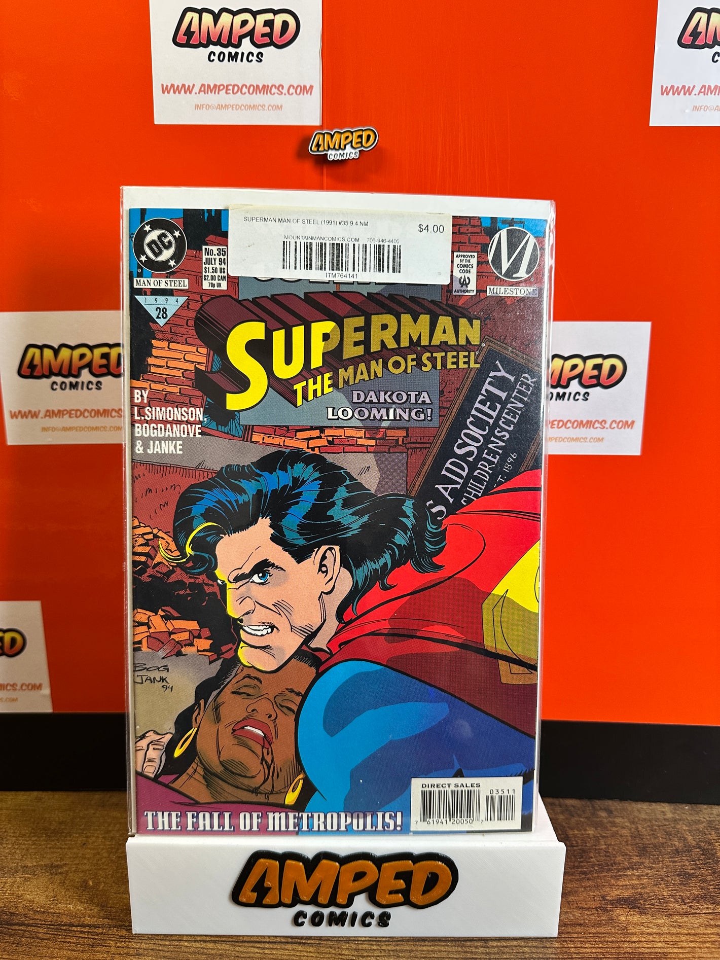 Superman The Man of Steel 35 (1994) DC Comics