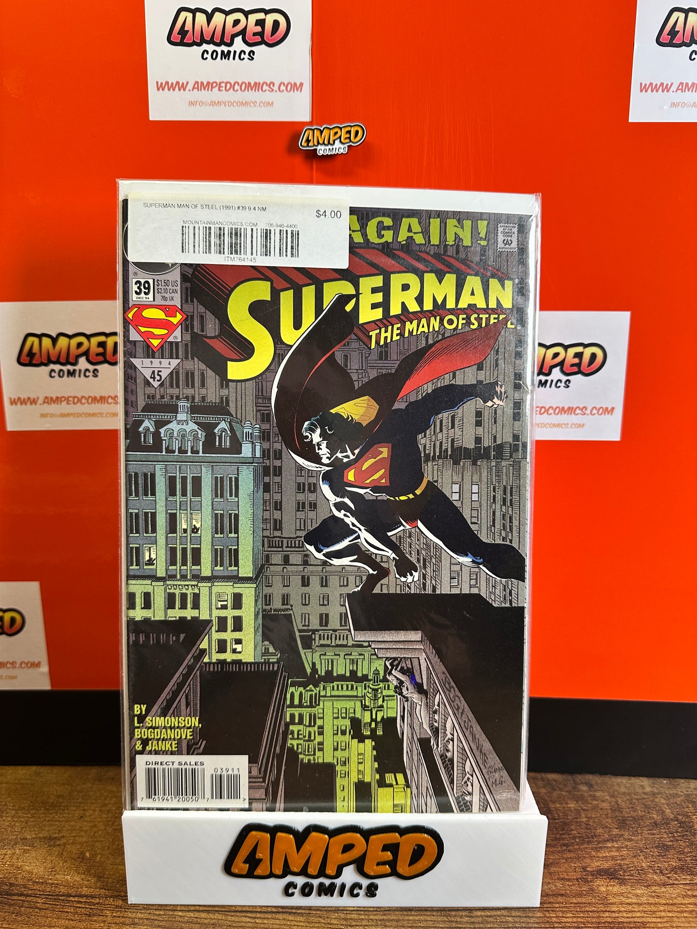 Superman The Man of Steel 39 (1994) DC Comics
