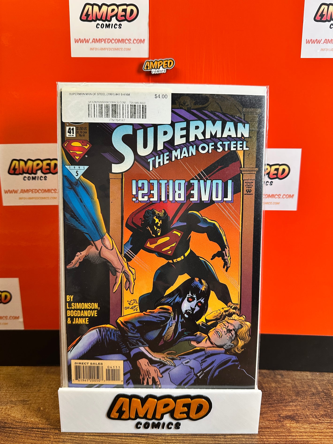 Superman The Man of Steel 41 (1995) DC Comics