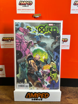 S.W.O.R.D. 11 Marvel Comics 2022 Al Ewing Storm Cover