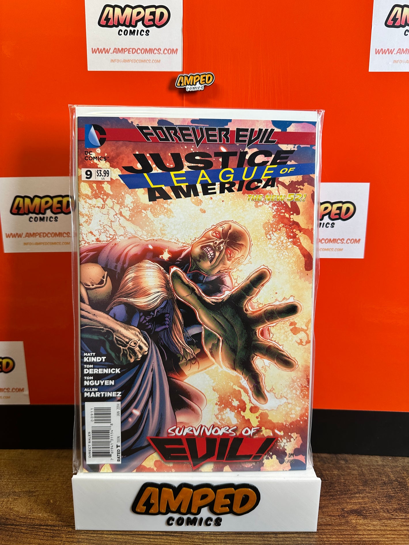 Justice League of America 9 Forever Evil DC Comics 2014