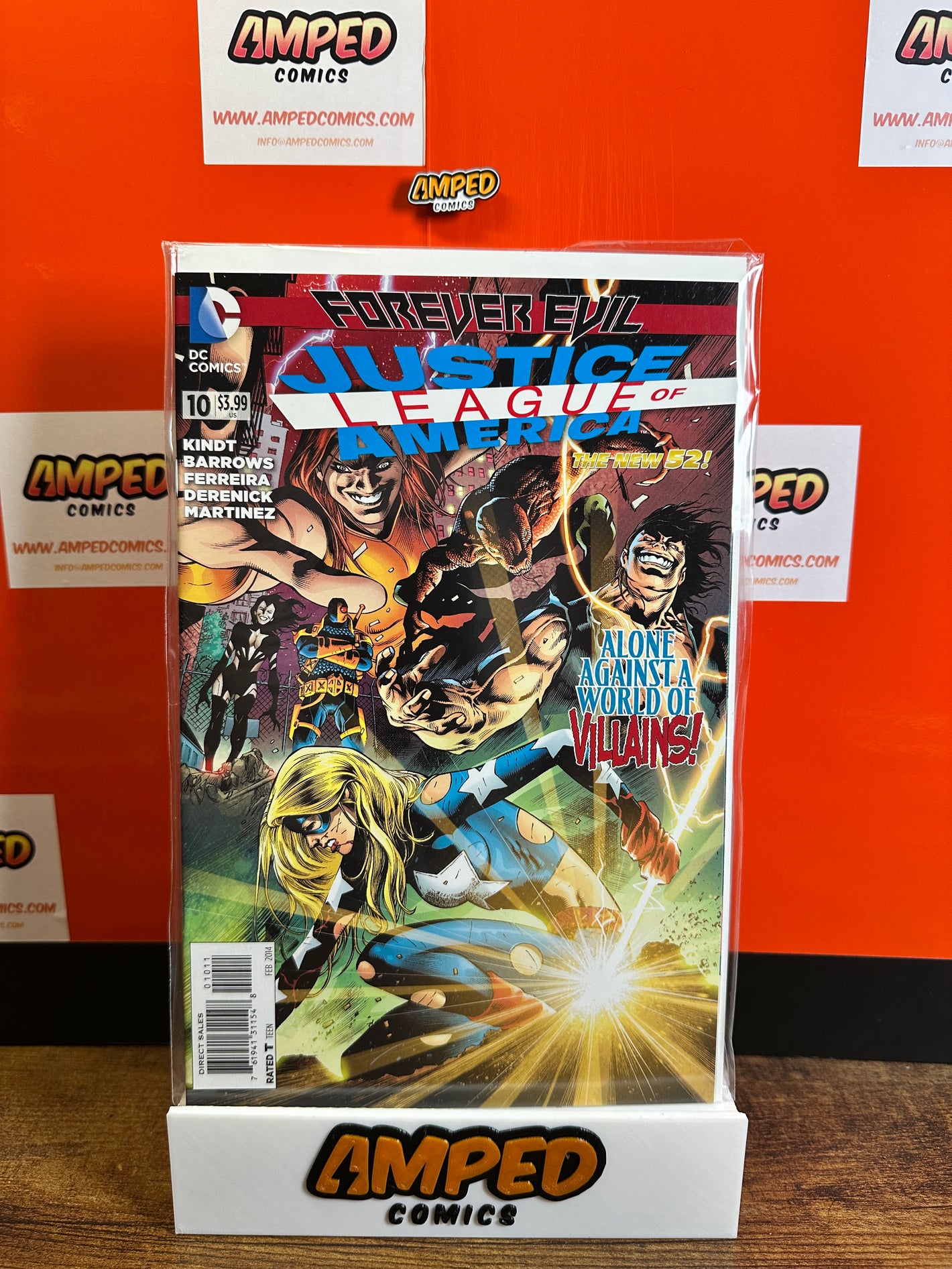 Justice League of America 10 Forever Evil DC Comics 2014