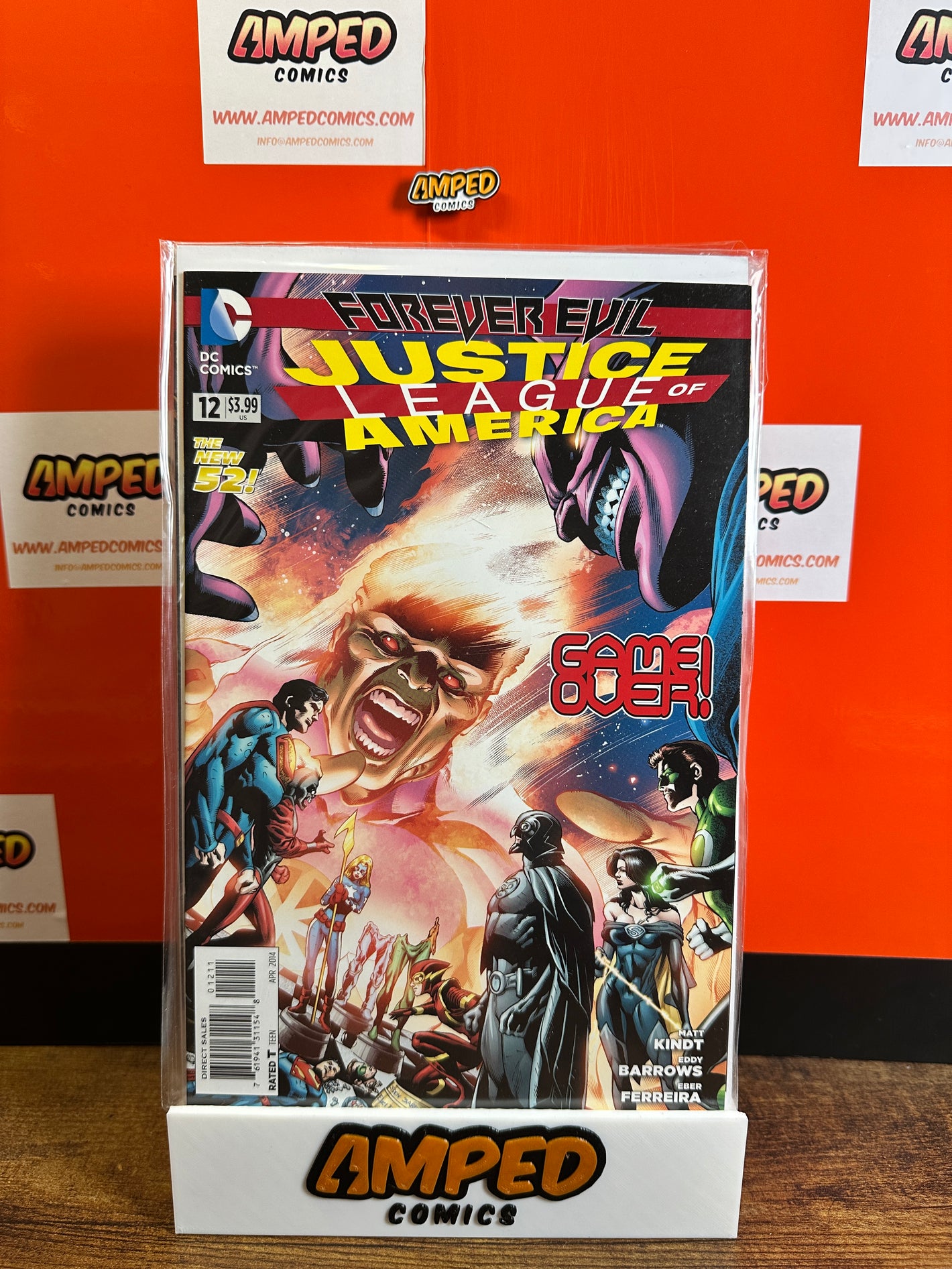 Justice League of America 12 Forever Evil DC Comics 2014