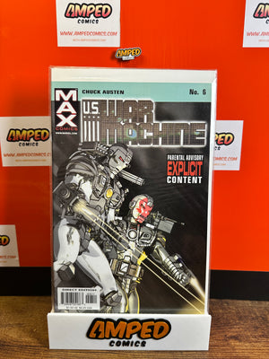 U.S. War Machine 6 MAX Comics Chuck Austen Marvel 2001