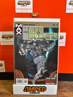 U.S. War Machine 8 MAX Comics Chuck Austen Marvel 2001