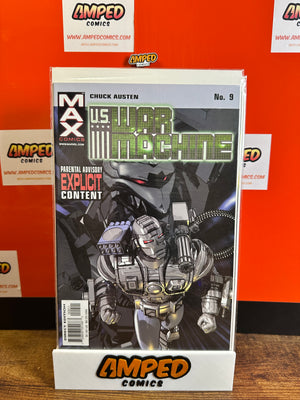 U.S. War Machine 9 MAX Comics Chuck Austen Marvel Explicit Content