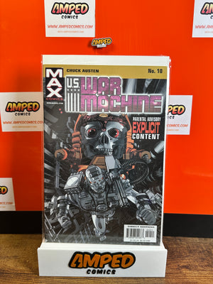 U.S. War Machine 10 MAX Comics Chuck Austen Marvel 2003