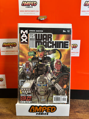 U.S. War Machine 12 MAX Comics Chuck Austen Marvel 2003