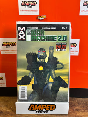 U.S. War Machine 2.0 3 MAX Comics Chuck Austen Christian Moore