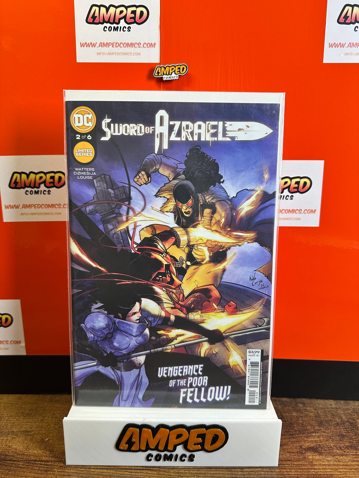 Sword of Azrael 2 (2022) DC Comics Limited Series