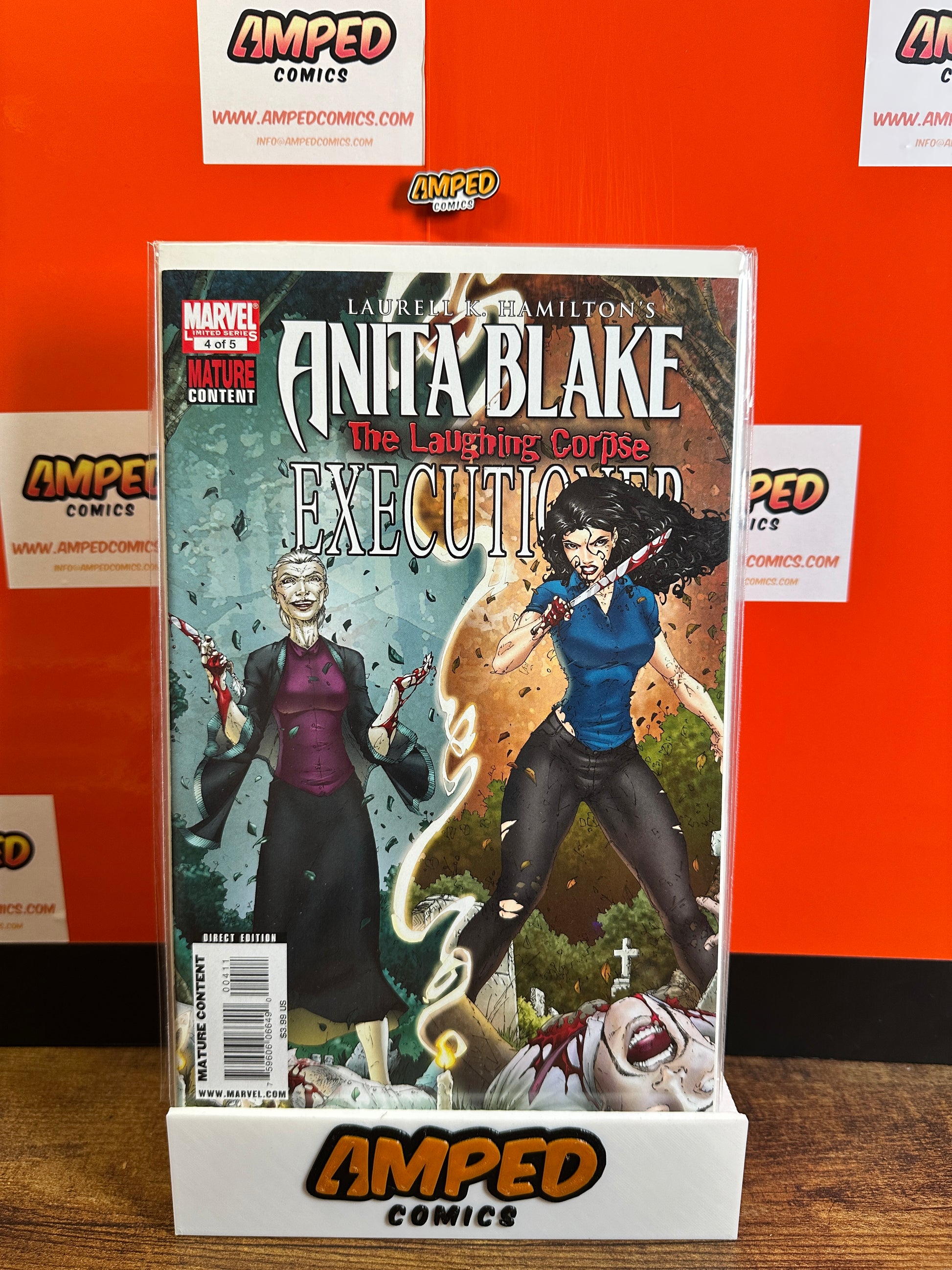 Anita Blake 4 of 5 The Laughing Corpse Executioner Marvel 2009
