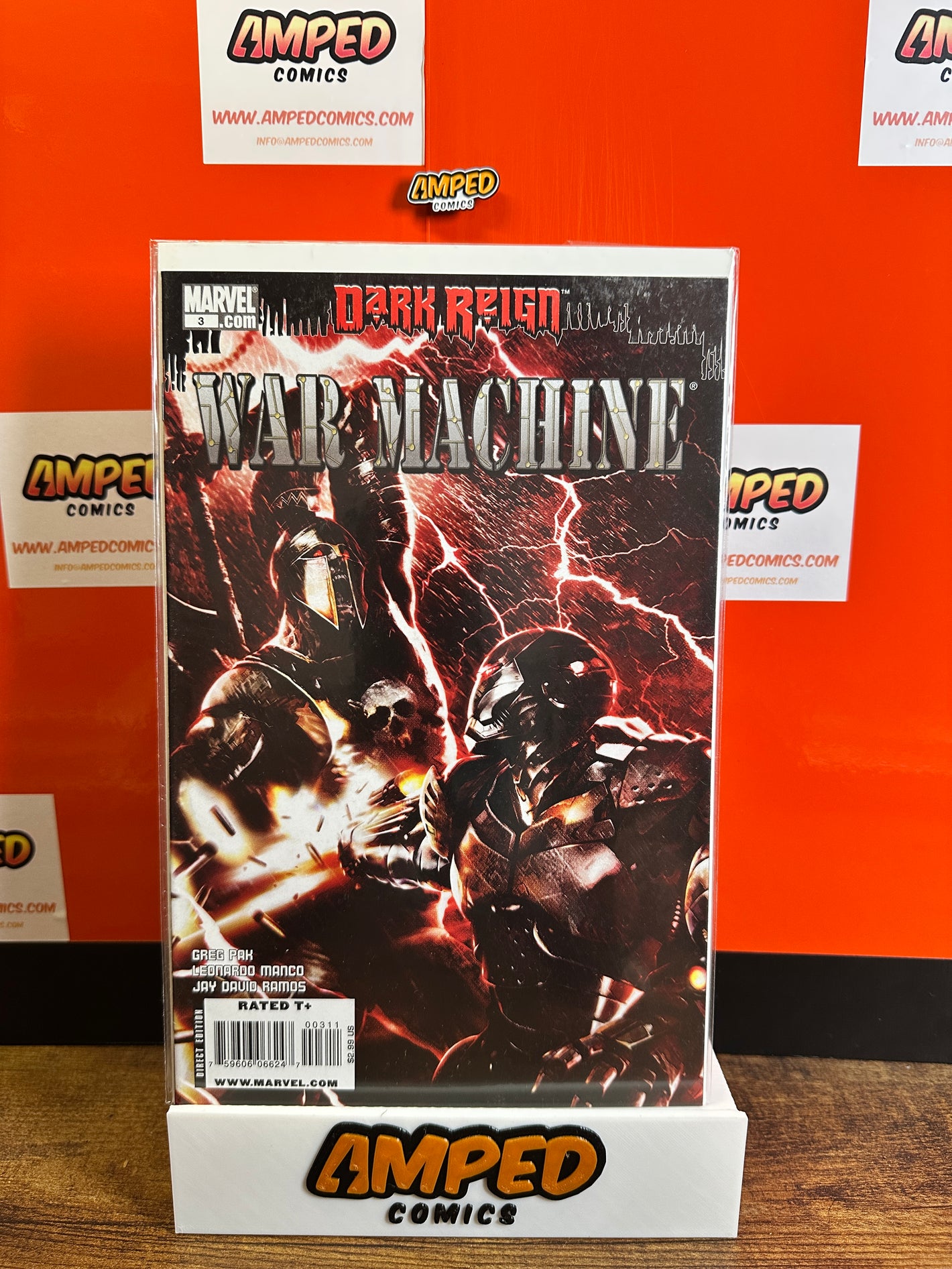 Dark Reign War Machine 3 Marvel Comics 2009