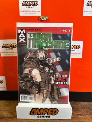 U.S. War Machine 1 (MAX Comics, 2001) Chuck Austen