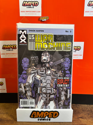 U.S. War Machine 2 Marvel MAX Comics Chuck Austen 2001