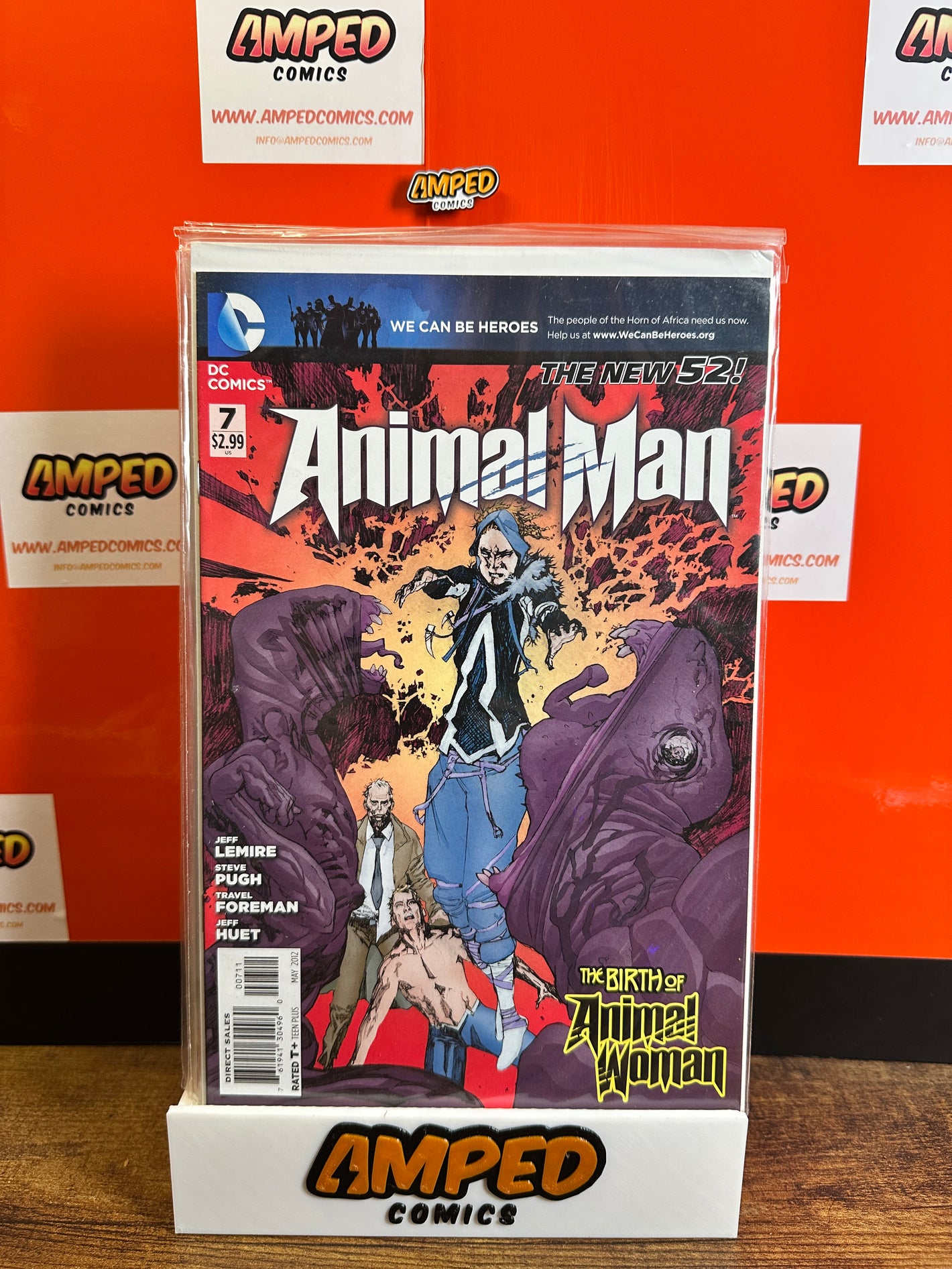 Animal Man 7 DC Comics The New 52 2012