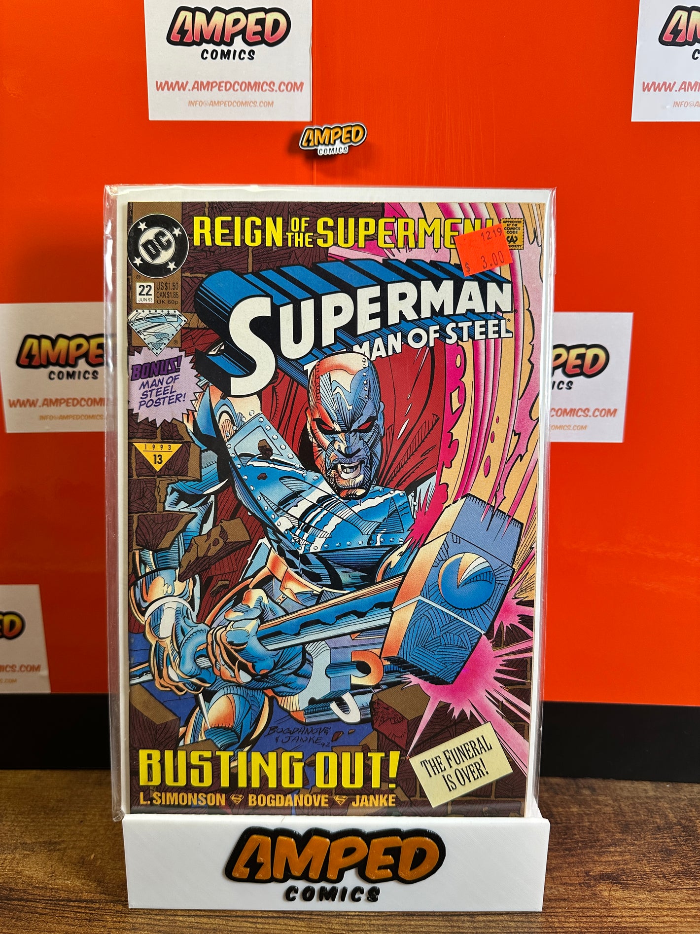 Superman Man of Steel 22 DC Comics 1993 Reign of the Supermen