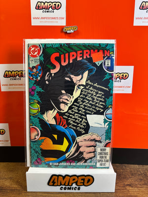 Superman 64 DC Comics 1992 by Dan Jurgens Jackson Guice