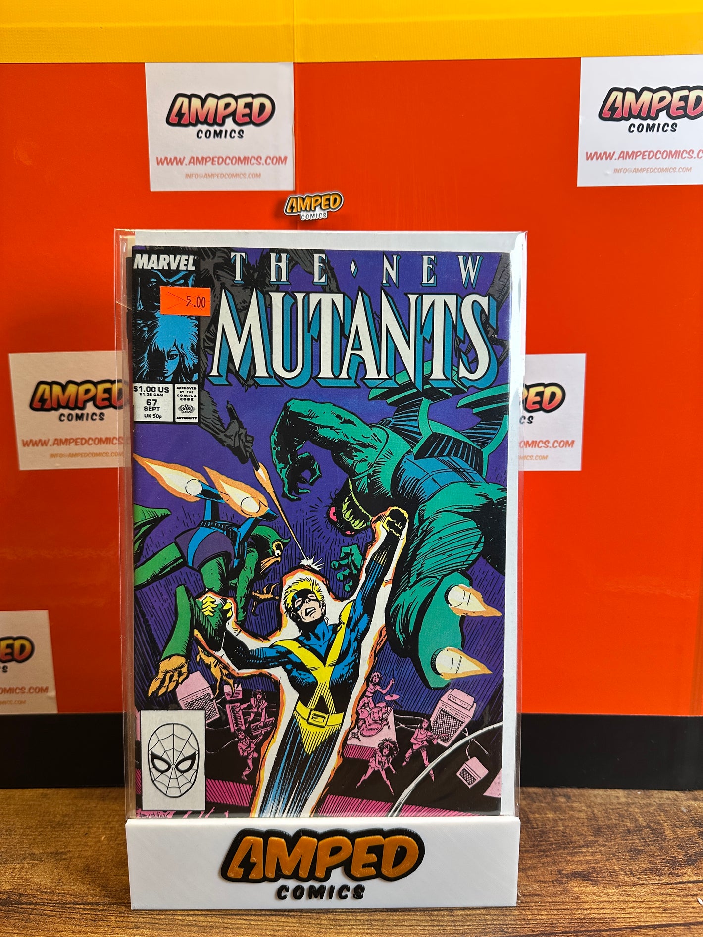 The New Mutants 82 Marvel Comics 1989