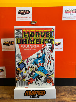 Marvel Universe 15 May 1987 Official Handbook of the Marvel Universe