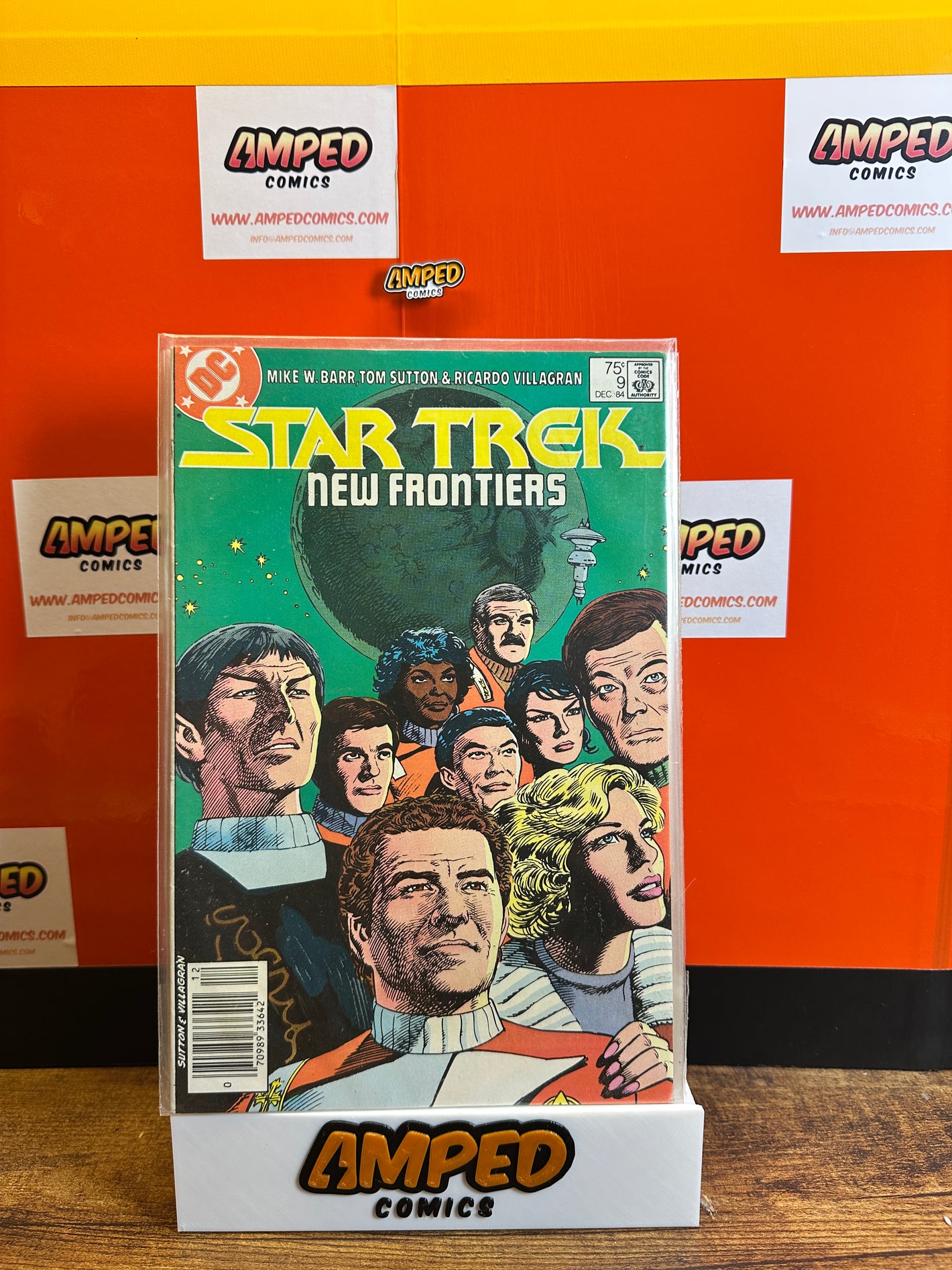 Star Trek 9 New Frontiers DC Comics Dec 1984
