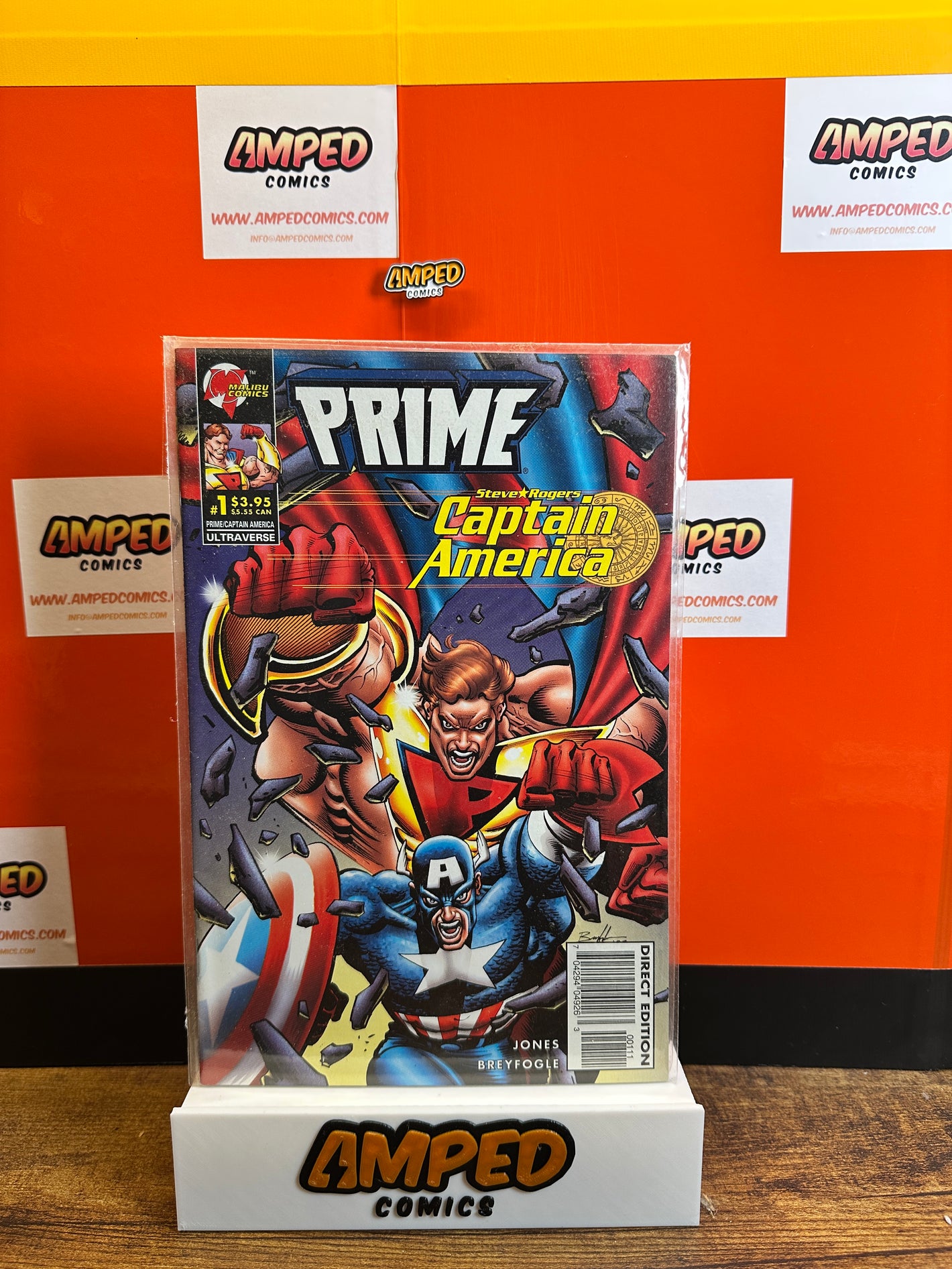 Prime 1 Captain America Ultraverse Marvel 1995