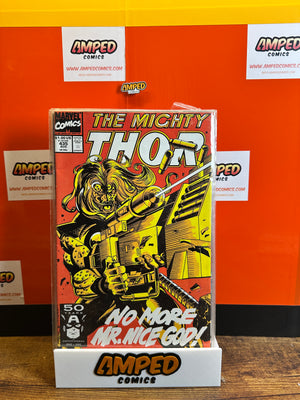 The Mighty Thor 435 Marvel Comics 1991 No More Mr. Nice God