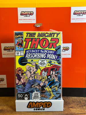 The Mighty Thor 436 Marvel Comics Sept 1991 Absorbing Man