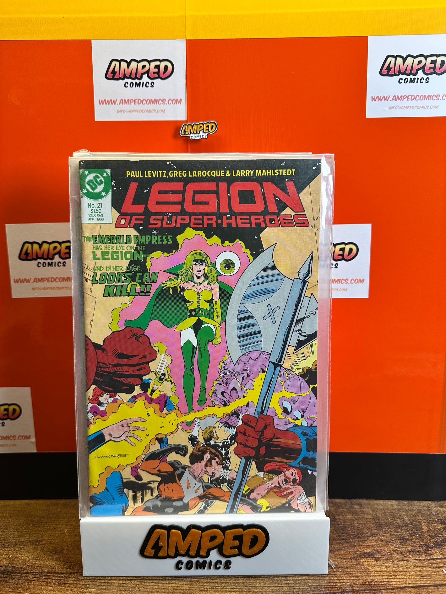 Legion of Super-Heroes 21 DC Comics April 1986