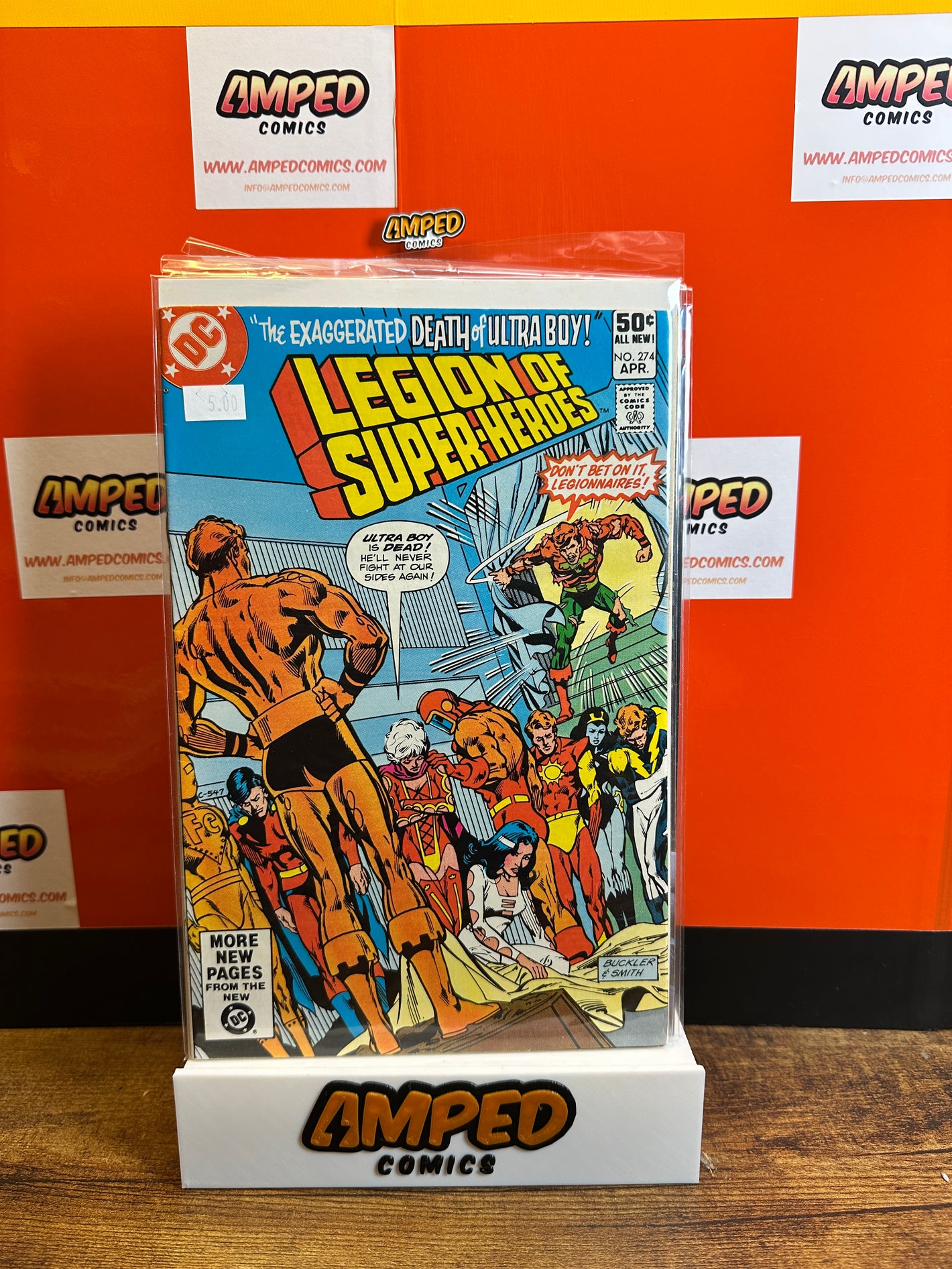 Legion of Super-Heroes 274 DC Comics April 1981