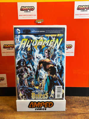 Aquaman 7 The New 52 DC Comics 2012 Geoff Johns Ivan Reis