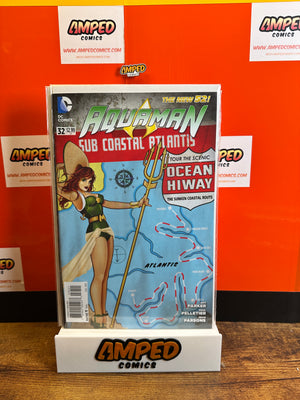 Aquaman 32 DC Comics The New 52 Sub Coastal Atlantis