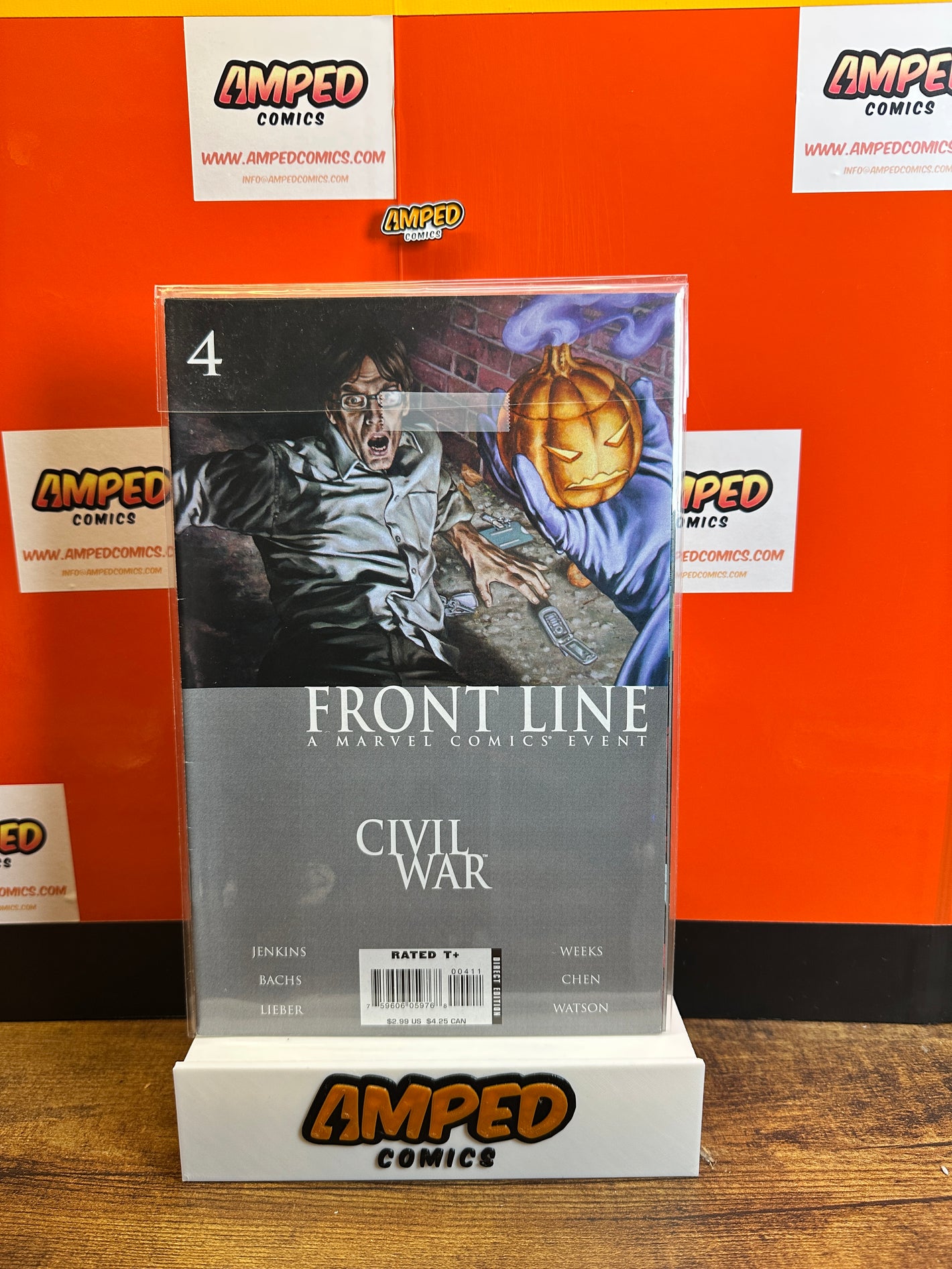 Civil War Front Line 4 Marvel Comics Event